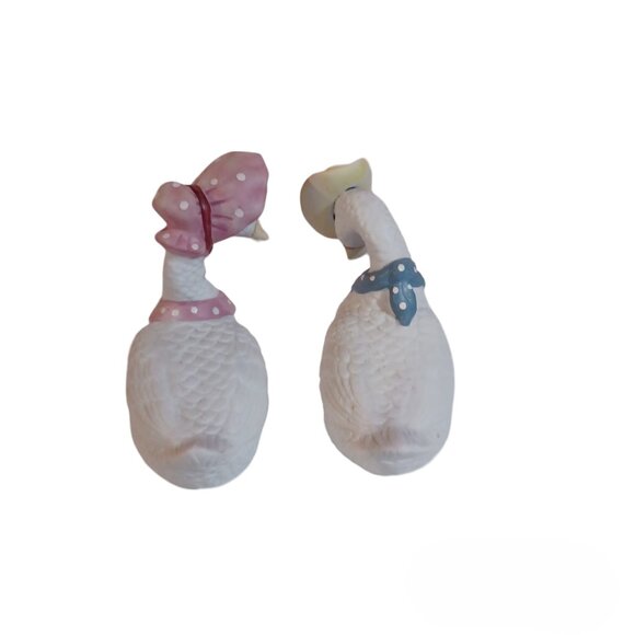 Set of 2 Ceramic Geese EUC - Picture 4 of 4
